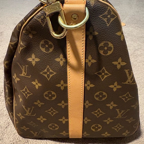 LOUIS VUITTON Keepall Bandouliere 55 Monogram Canvas Travel Luggage Bag M41414 - Picture 6 of 14